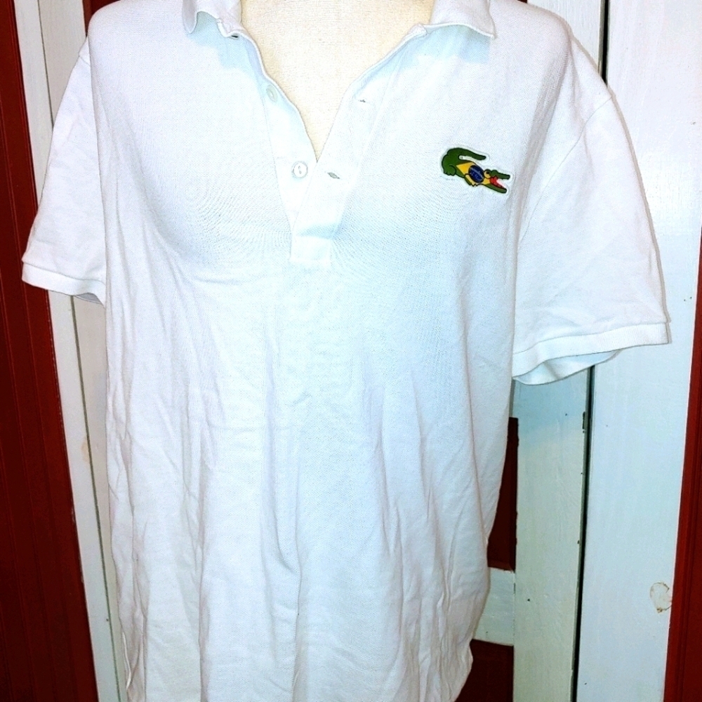 Lacoste Brazil Flag Polo Shirt 8